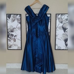 Vintage 80s Formal Dress